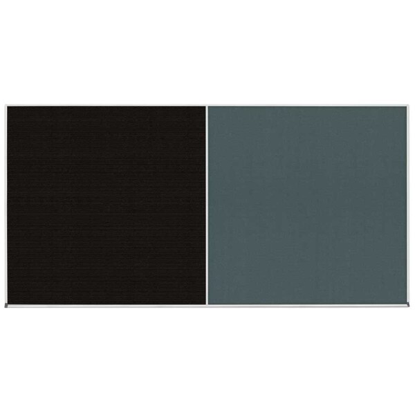 Enclosed Corkboard, 1 Door, 48"x36", 4" Fra
